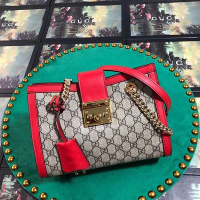 Alternative view of Replica Gucci Padlock Small Gg Shoulder Bag 498156