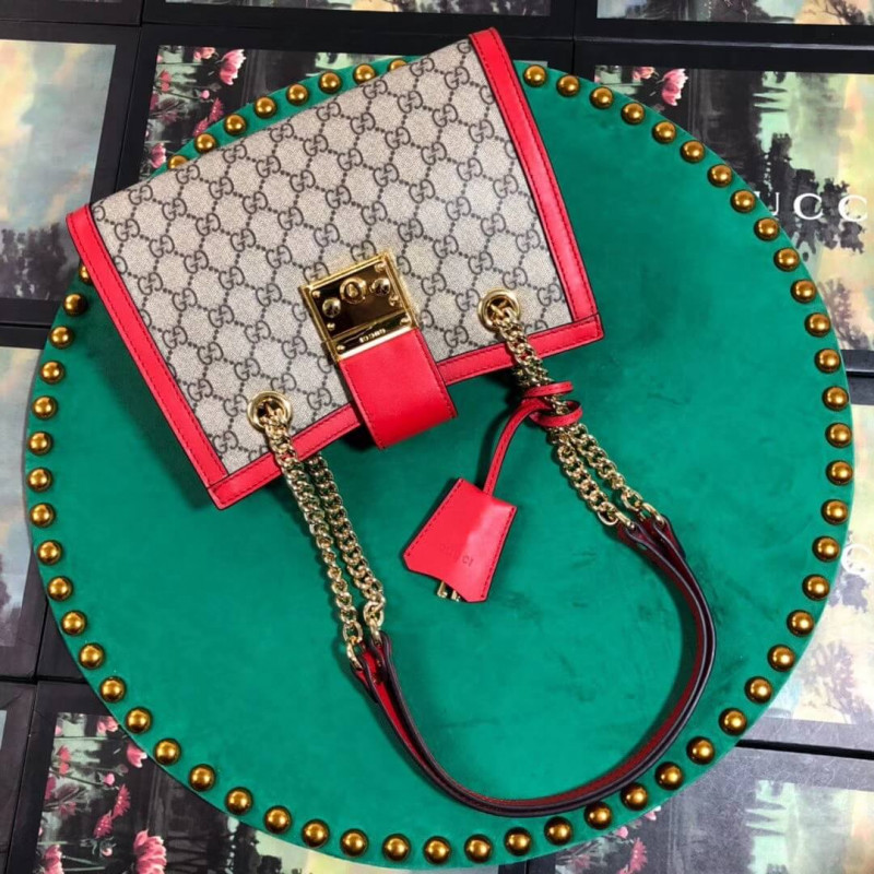 Replica Gucci Padlock Small Gg Shoulder Bag 498156 - Image 4