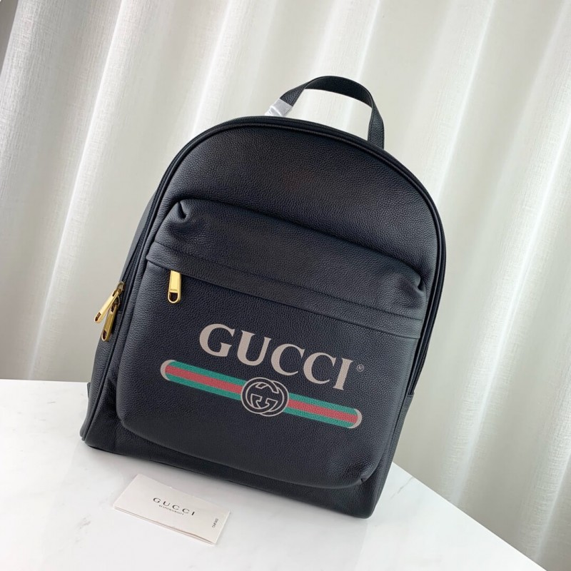 Replica Gucci Print Leather Backpack 547834 - Image 2