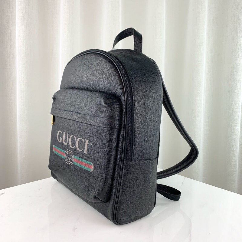 Replica Gucci Print Leather Backpack 547834 - Image 3