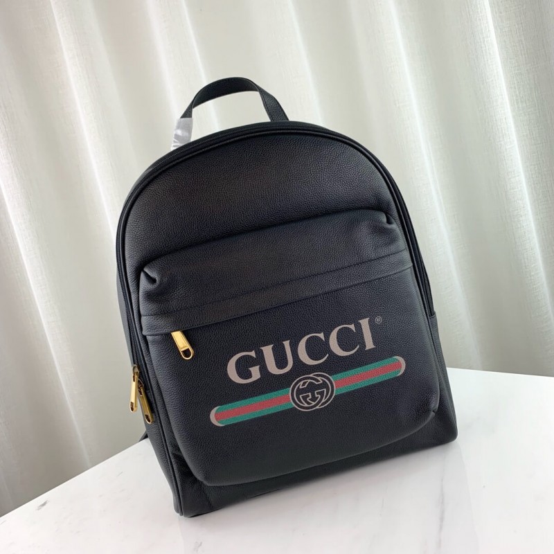 Replica Gucci Print Leather Backpack 547834 - Image 4