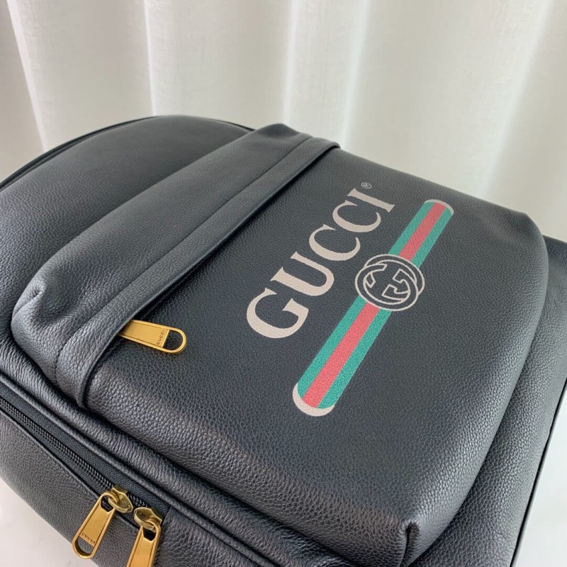 Replica Gucci Print Leather Backpack 547834 - Image 9