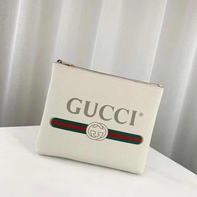 Replica Gucci Print Leather Medium Portfolio 500981 - Image 2