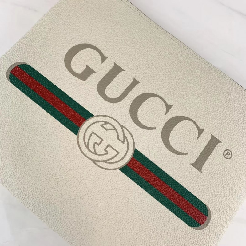 Replica Gucci Print Leather Medium Portfolio 500981 - Image 4