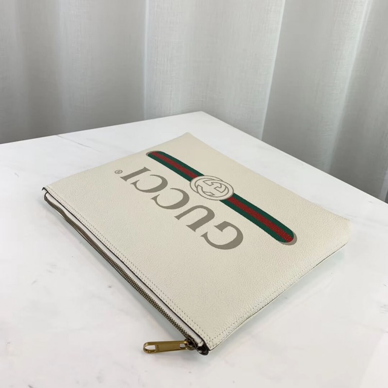Replica Gucci Print Leather Medium Portfolio 500981 - Image 7