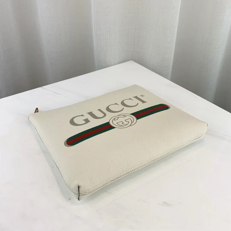 Replica Gucci Print Leather Medium Portfolio 500981 - Image 8