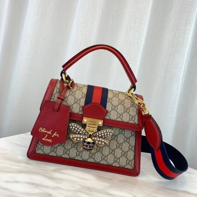 Alternative view of Replica Gucci Queen Margaret Gg Supreme Medium Shoulder Bag 476541