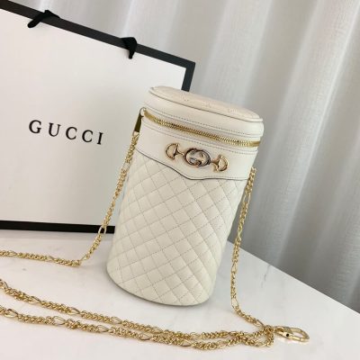 Alternative view of Replica Gucci Quilted Leather Belt Bag 572298