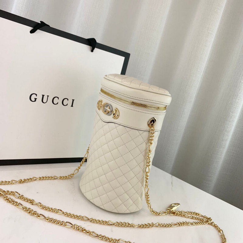 Replica Gucci Quilted Leather Belt Bag 572298 - Image 3