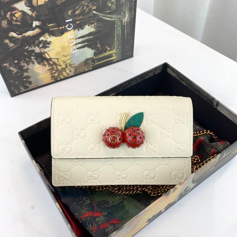 Replica Gucci Signature Mini Bag With Cherries 481291 - Image 10