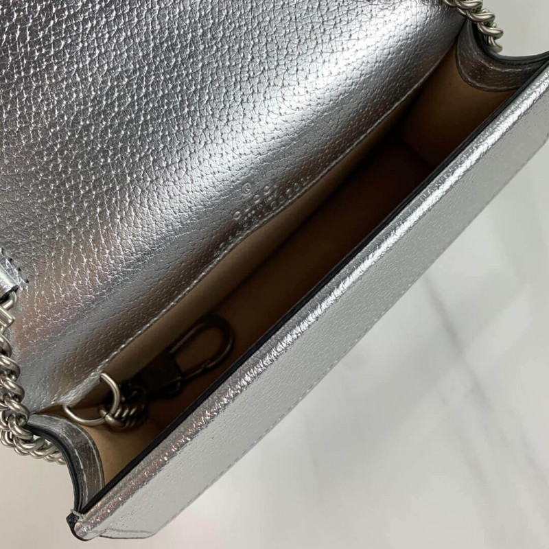 Replica Gucci Silver Dionysus Super Mini Bag 476432 - Image 10