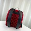 Best Replicas Bags - Gucci Small GG Velvet Backpack 574942 Best Louis Vuitton LV Replica Bags On Sales