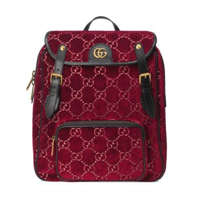 Replica Gucci Small Gg Velvet Backpack 574942