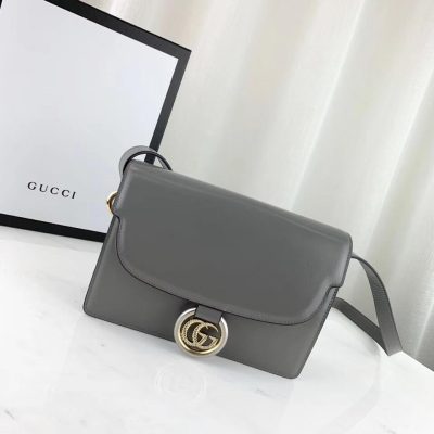 Alternative view of Replica Gucci Small Leather Shoulder Bag 589474