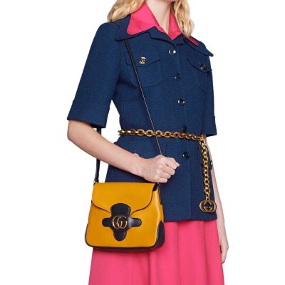 Alternative view of Replica Gucci Small Messenger Bag With Double G 648934