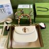 Best Replicas Bags - Gucci Small Top Handle Bag with Bamboo 675797 Top Quality Louis Vuitton LV Replica Bags On Sales