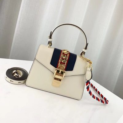 Alternative view of Replica Gucci Sylvie Leather Mini Bag 470270