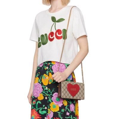 Alternative view of Replica Gucci Valentine'S Day Chain Card Case Wallet 648948