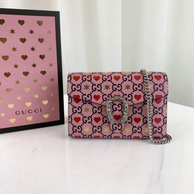 Replica Gucci Valentine'S Day Exclusive Dionysus Super Mini Chain Bag 401231