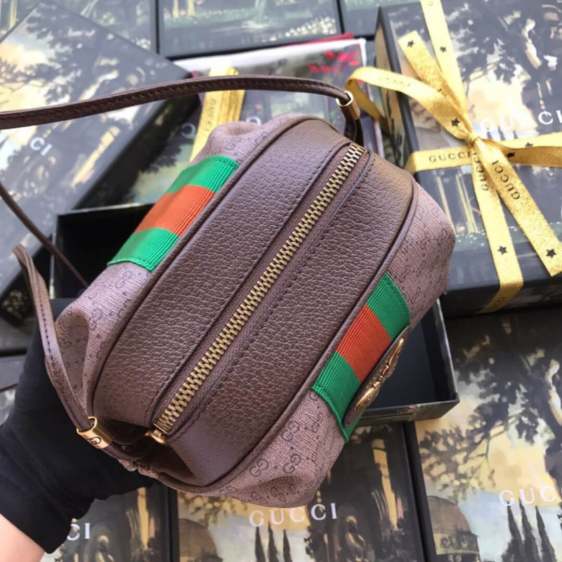 Replica Gucci Web Gg Print Cross Body Bag 564582 - Image 3