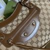 Best Replicas Bags - Gucci x Balenciaga GG Canvas City Bag 38cm 658597 Best Louis Vuitton LV Replica Bags On Sales