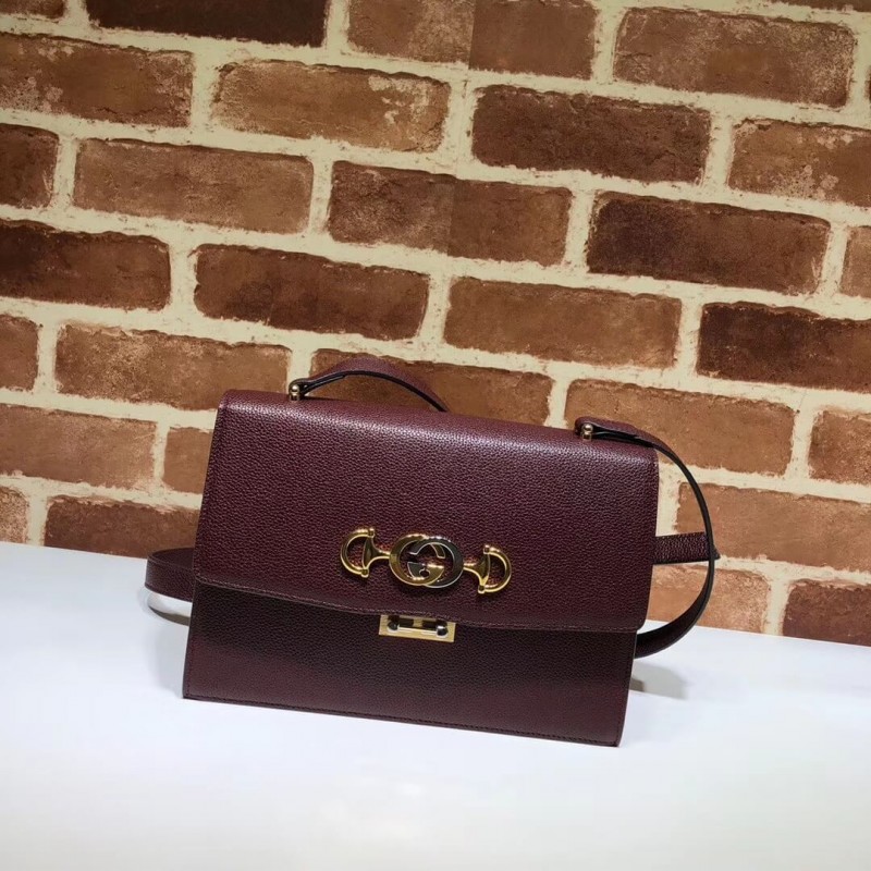 Replica Gucci Zumi Grainy Leather Small Shoulder Bag 576388 - Image 2