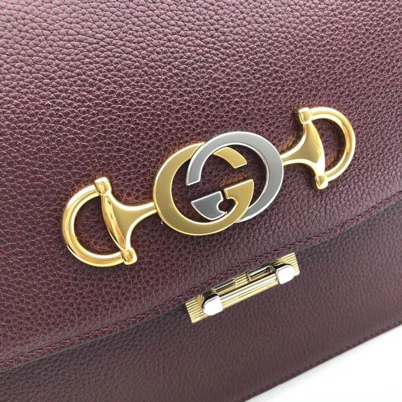 Replica Gucci Zumi Grainy Leather Small Shoulder Bag 576388 - Image 6