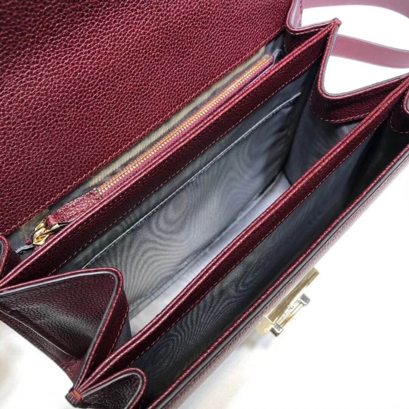 Replica Gucci Zumi Grainy Leather Small Shoulder Bag 576388 - Image 10