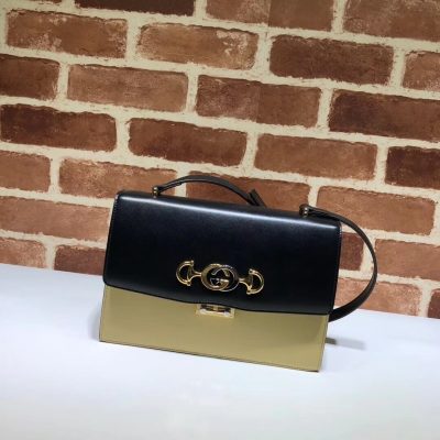 Alternative view of Replica Gucci Zumi Smooth Leather Small Shoulder Bag 576388