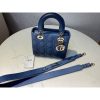 Best Replicas Bags - Lady Dior My ABCDior Bag in Indigo Blue Gradient Cannage Lambskin M0538 Top Quality Louis Vuitton LV Replica Bags On Sales