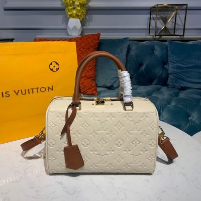Alternative view of Replica Louis Vuitto Monogram Empreinte Speedy Bandouliere 25 M42401
