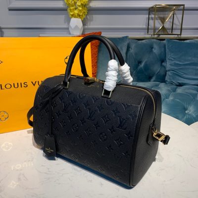 Alternative view of Replica Louis Vuitto Monogram Empreinte Speedy Bandouliere 30 M43503
