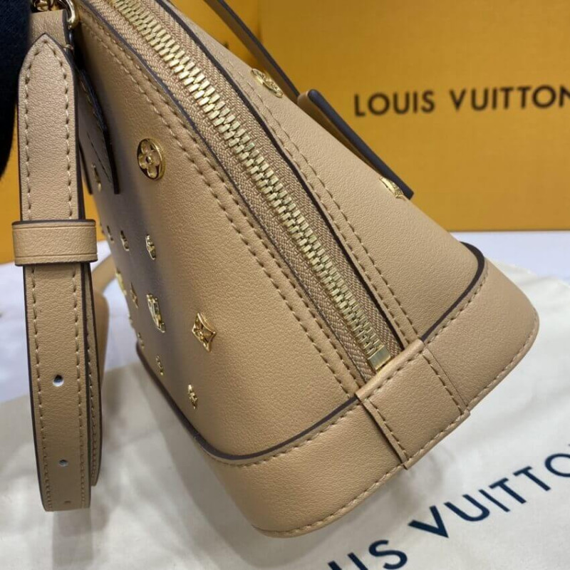 Replica Louis Vuitton Alma Bb Monogram Metal In Beige M58638 - Image 11