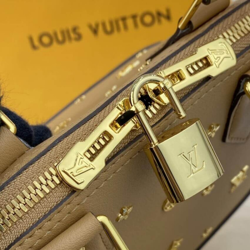 Replica Louis Vuitton Alma Bb Monogram Metal In Beige M58638 - Image 14