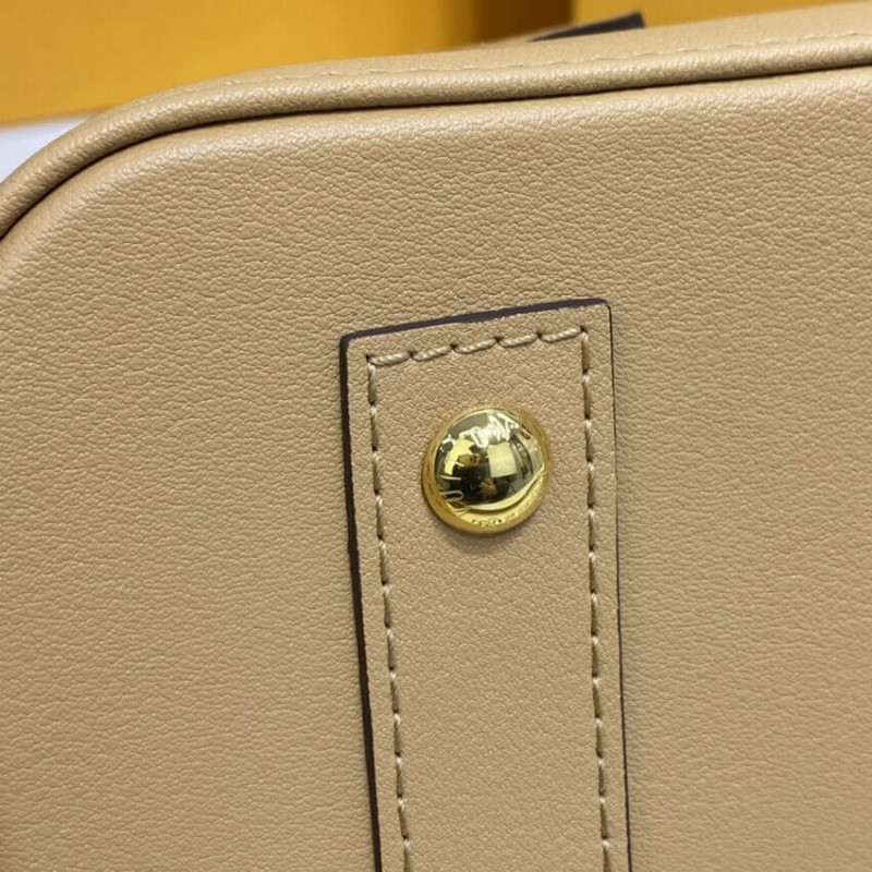 Replica Louis Vuitton Alma Bb Monogram Metal In Beige M58638 - Image 9
