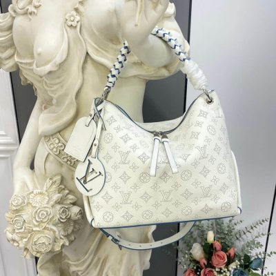 Alternative view of Replica Louis Vuitton Beaubourg Hobo Mm M58482 White