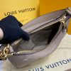 Best Replicas Bags - Louis Vuitton Bicolor Monogram Empreinte Leather Bagatelle M46112 Grey/Beige Best Louis Vuitton LV Replica Bags On Sales