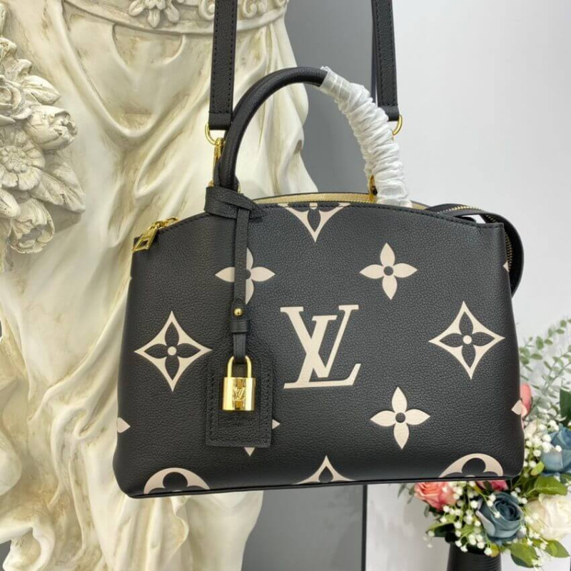 Replica Louis Vuitton Bicolor Monogram Empreinte Leather Petit Palais M58913 - Image 4