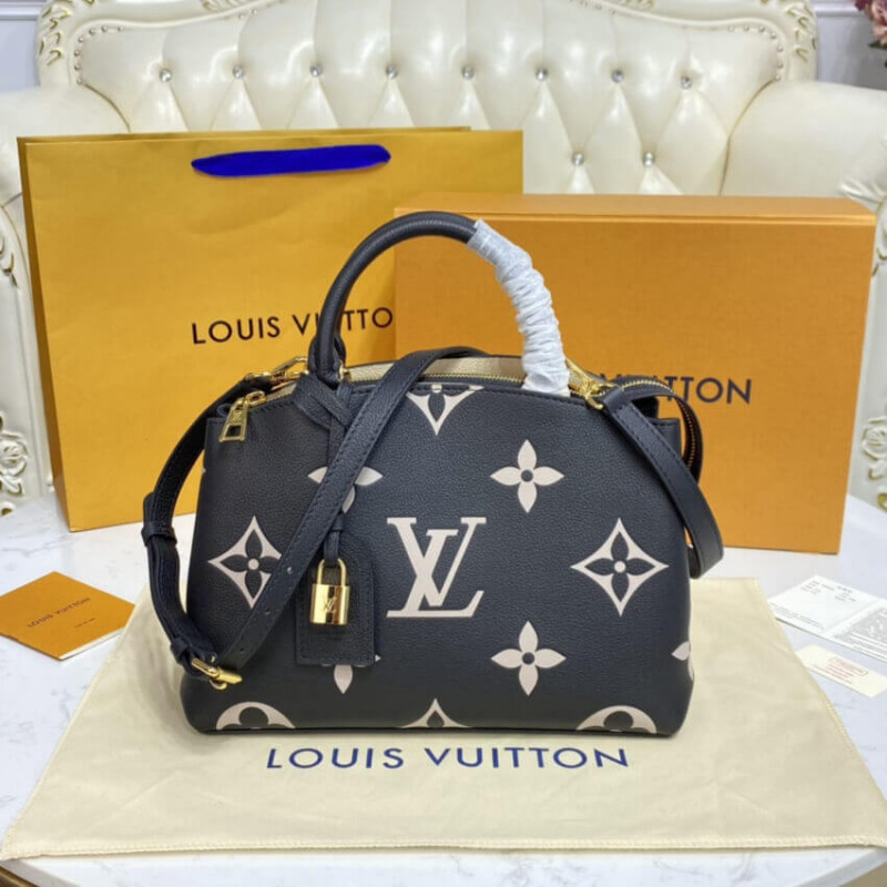 Replica Louis Vuitton Bicolor Monogram Empreinte Leather Petit Palais M58913 - Image 5