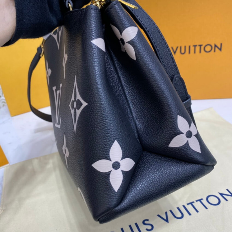 Replica Louis Vuitton Bicolor Monogram Empreinte Leather Petit Palais M58913 - Image 9