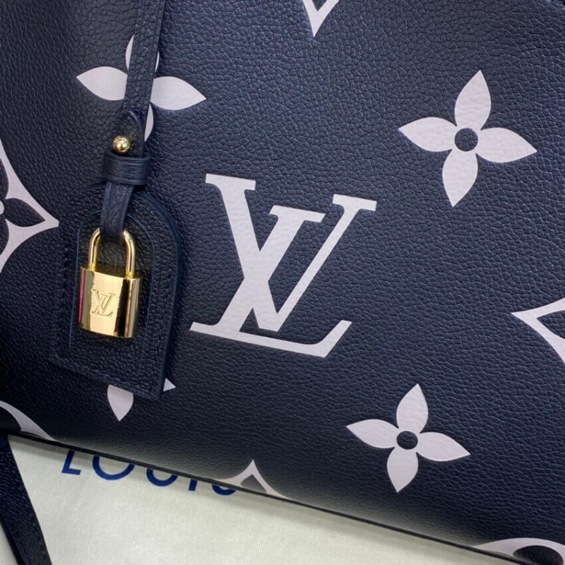 Replica Louis Vuitton Bicolor Monogram Empreinte Leather Petit Palais M58913 - Image 10