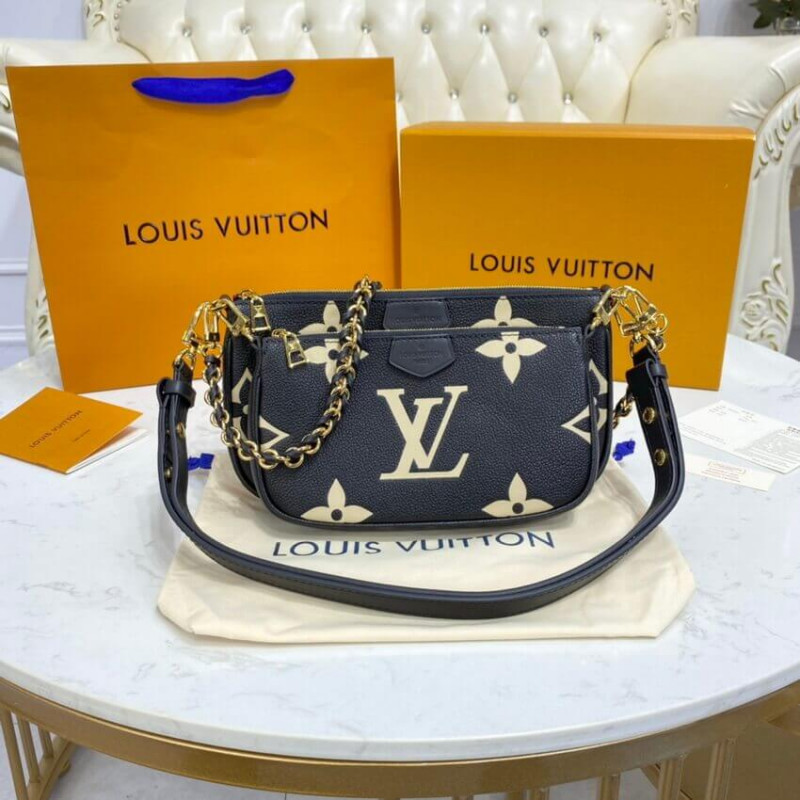 Replica Louis Vuitton Bicolor Multi Pochette Accessoires M45777 - Image 3