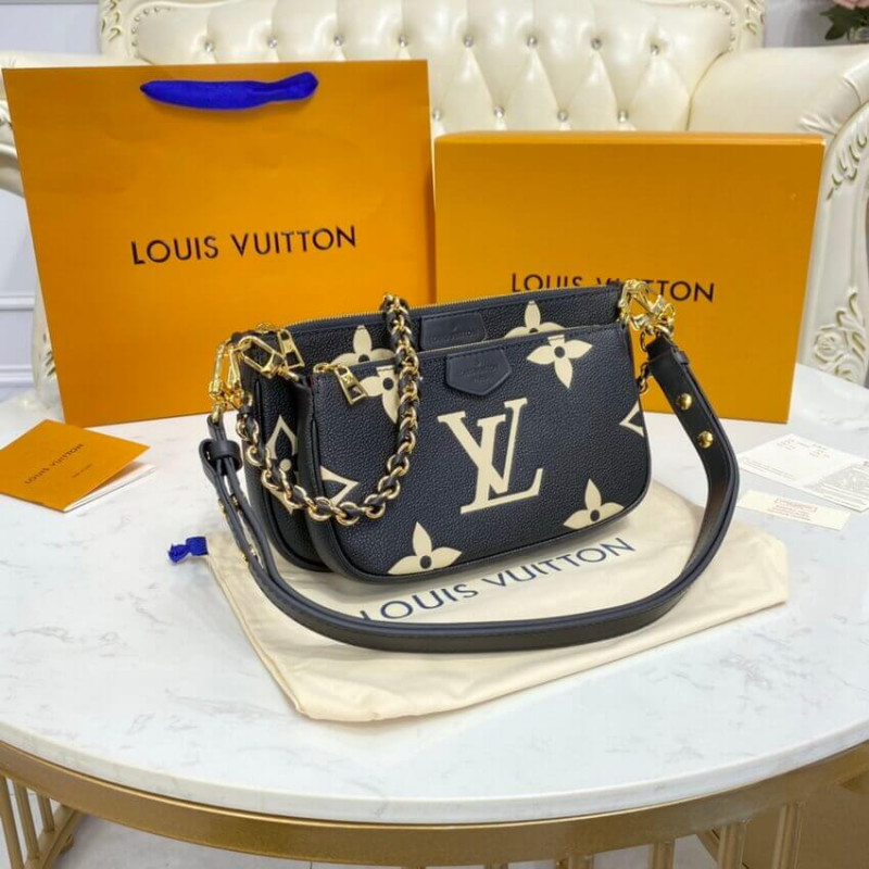 Replica Louis Vuitton Bicolor Multi Pochette Accessoires M45777 - Image 4