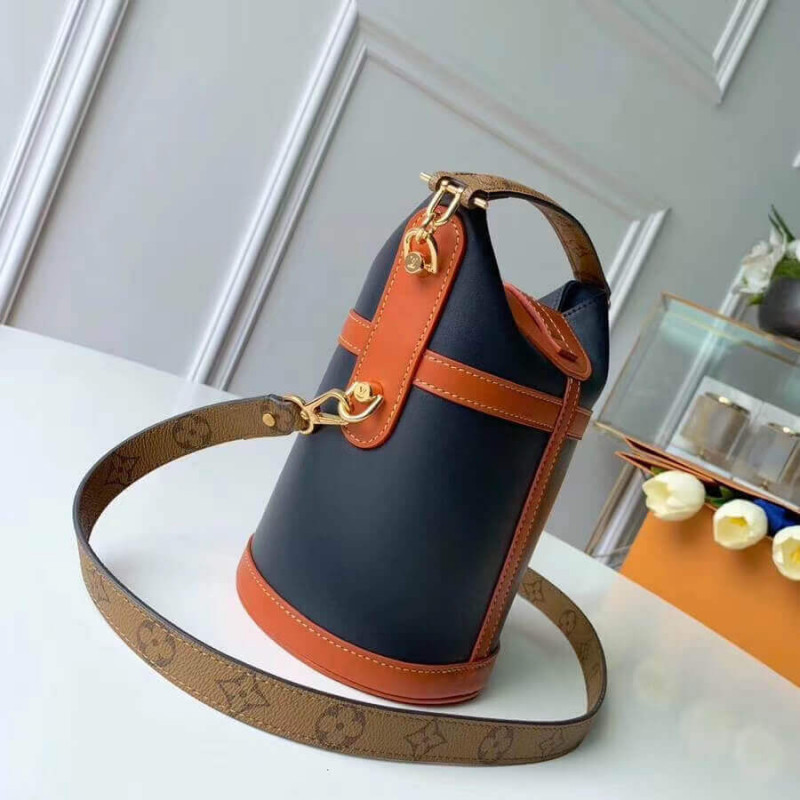 Replica Louis Vuitton Calf Leather Duffle Bag M53842 - Image 4