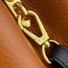 Best Replicas Bags - Louis Vuitton Capucines MM M59020 Gold/Noir Top Quality Louis Vuitton LV Replica Bags On Sales