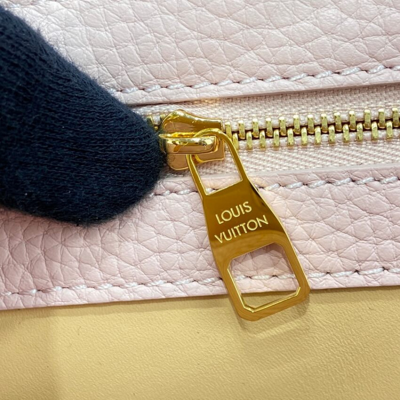 Replica Louis Vuitton Capucines Mm M59020 Rose/Beige - Image 14