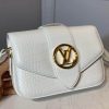 Best Replicas Bags - Louis Vuitton Crocodile Embossed LV Pont 9 M55950 Top Quality Louis Vuitton LV Replica Bags On Sales