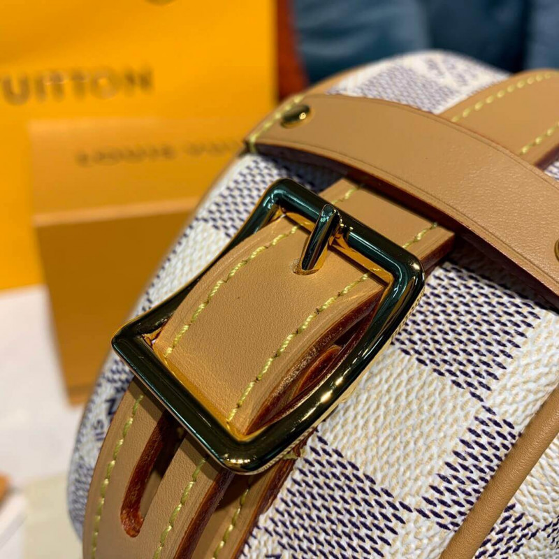 Replica Louis Vuitton Damier Azur Boite Chapeau Souple Pm N40333 - Image 11