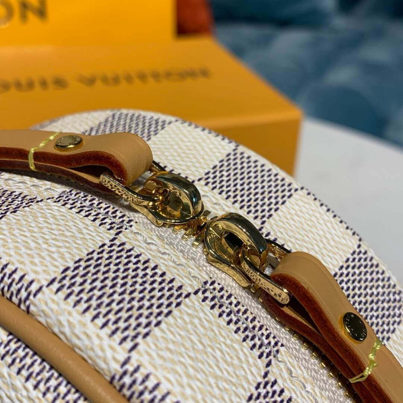 Replica Louis Vuitton Damier Azur Boite Chapeau Souple Pm N40333 - Image 13