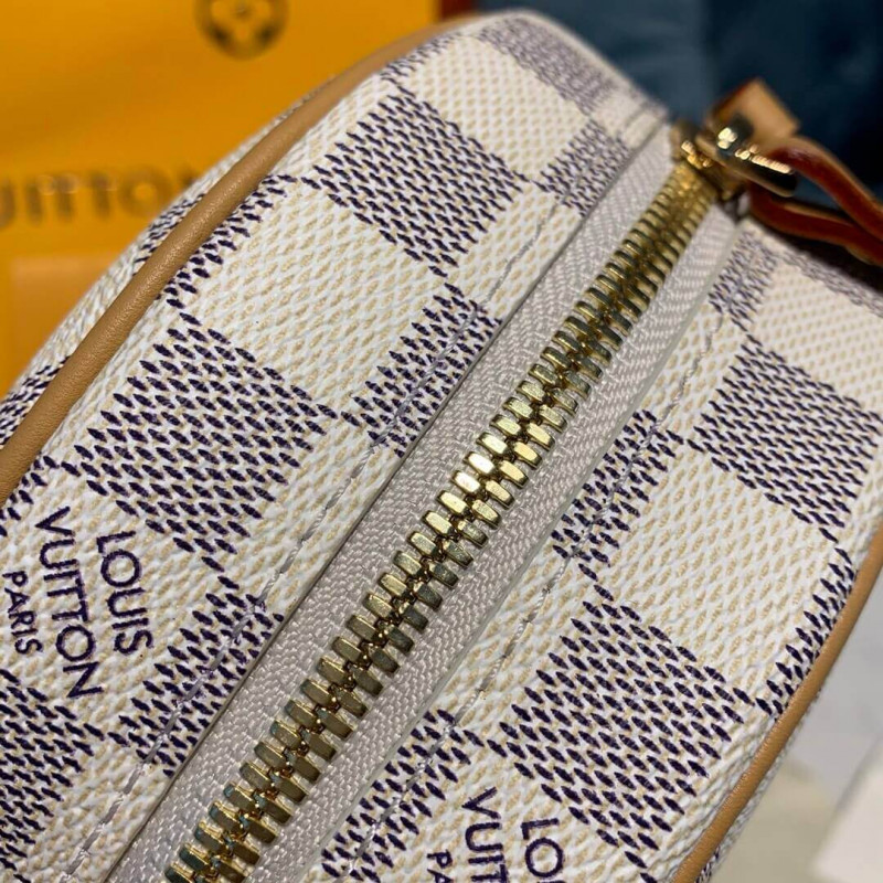 Replica Louis Vuitton Damier Azur Boite Chapeau Souple Pm N40333 - Image 14